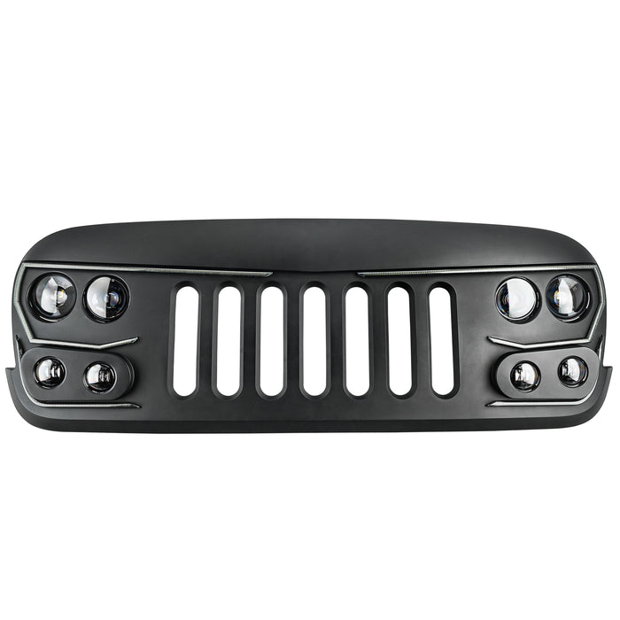 VECTOR™ Pro Series II Full LED Grill for the 2007-2018 Jeep Wrangler JK w/ Dealer Display