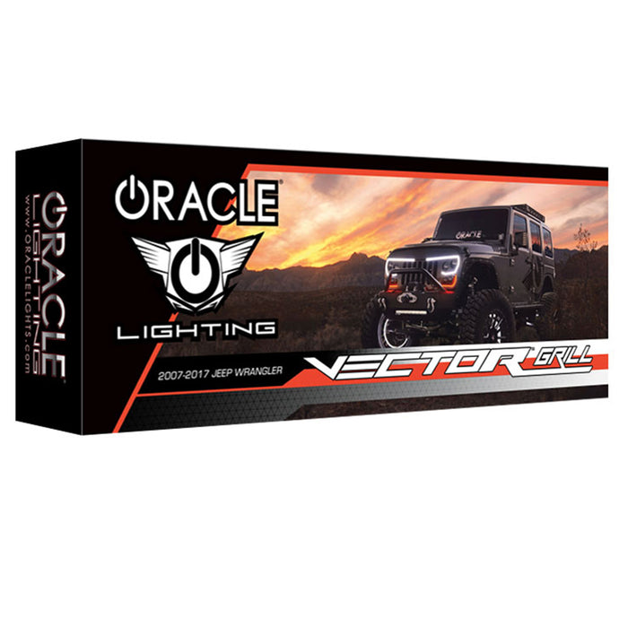 VECTOR™ Pro Series II Full LED Grill for the 2007-2018 Jeep Wrangler JK w/ Dealer Display