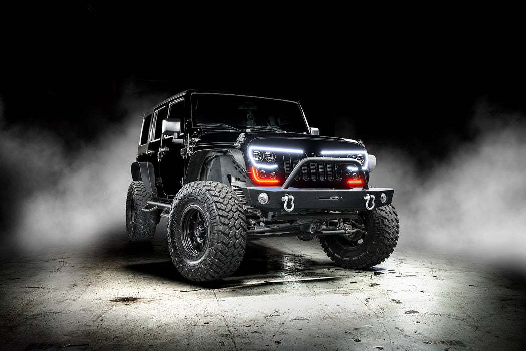 VECTOR™ Pro Series II Full LED Grill for the 2007-2018 Jeep Wrangler JK w/ Dealer Display