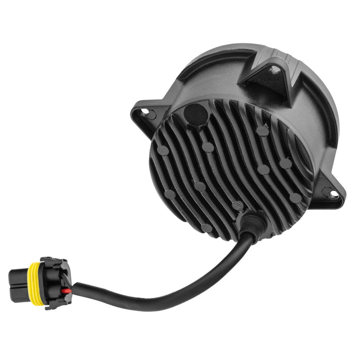 Rear view of 95mm 20W High Beam LED Emitter
