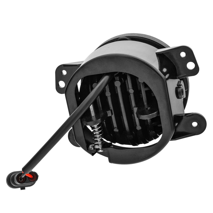 Rear view of 100mm 20W Driving Beam LED Emitter