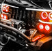 Vector™ Series Grill LED Halo Kit with amber halos.