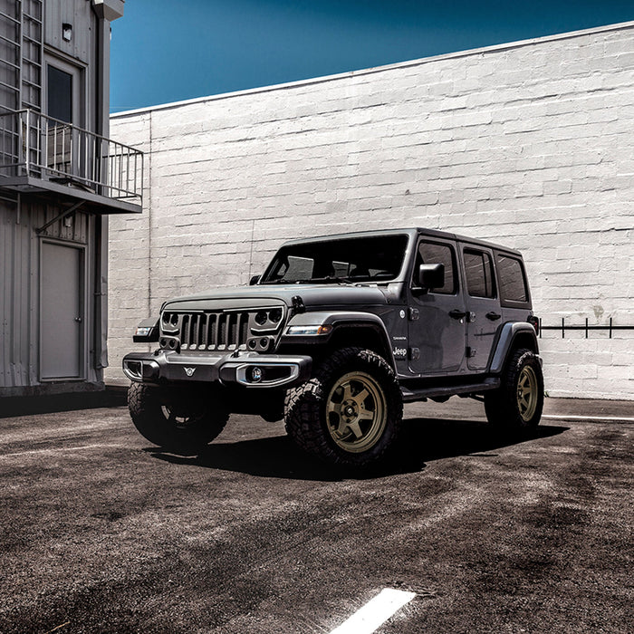 ORACLE Lighting VECTOR™ Pro Series II Full LED Grill for the Jeep Wrangler JL / Gladiator JT