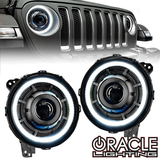 Oculus™ Bi-LED Projector Headlights for Jeep Wrangler JL/ Gladiator JT