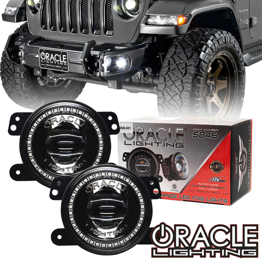 Jeep Wrangler JK/JL & Gladiator JT High Performance 20W LED Fog Lights - Dynamic ColorSHIFT