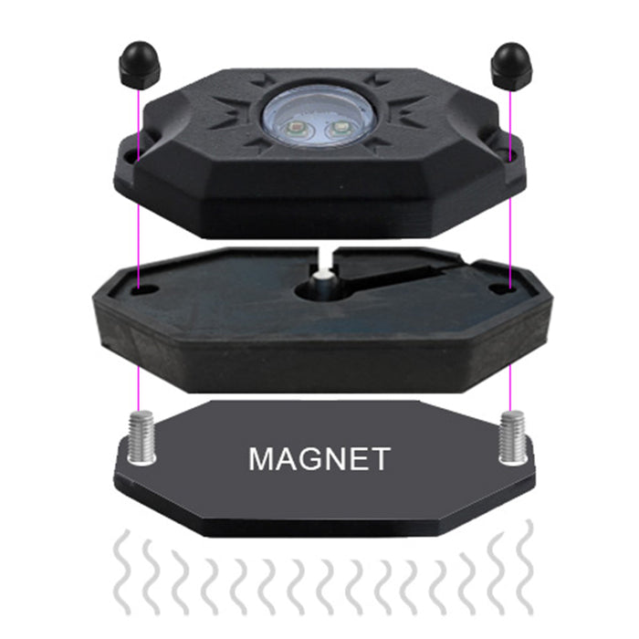 ORACLE Lighting Magnetic Rock Light Adapter - No-Drill Install (Single)