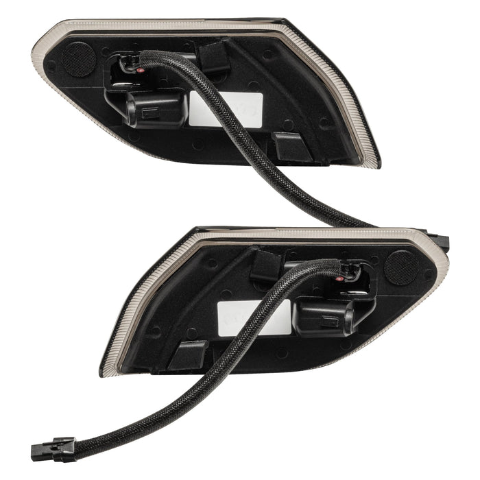 Rear view of "Smoked Lens" LED Front Sidemarkers