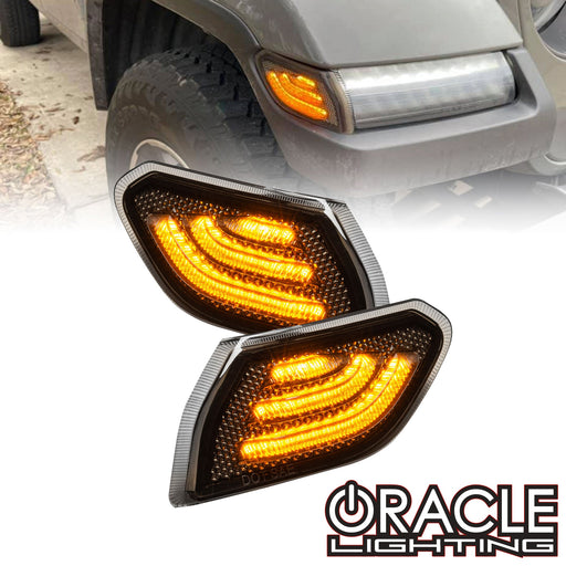 Jeep Wrangler JL/ Gladiator JT "Smoked Lens" LED Front Sidemarkers