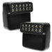 Slightly angled view of LED Off-Road Side Mirrors for Jeep Wrangler JL / Gladiator JT