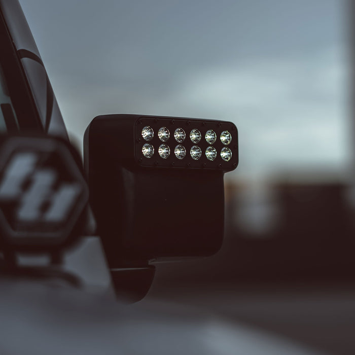 ORACLE Lighting LED Off-Road Side Mirrors for Jeep Wrangler JL / Gladiator JT