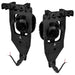 Rear view of 2005-2007 Ford F-250.F-350 Super Duty High Powered LED Fog Light (Pair)
