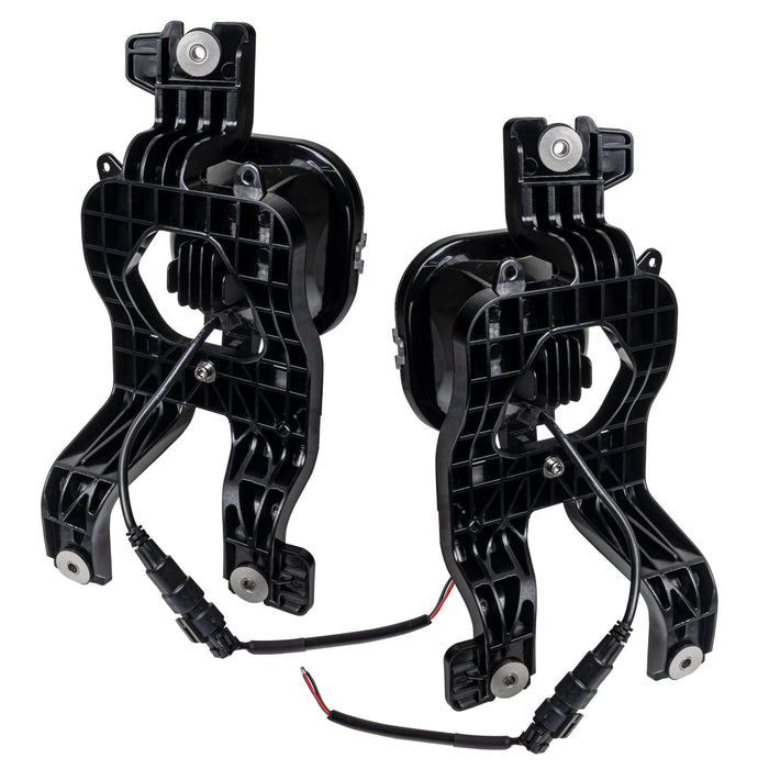 Rear view of 2008-2010 Ford F-250/F-350 Super Duty High Powered LED Fog Light (Pair)