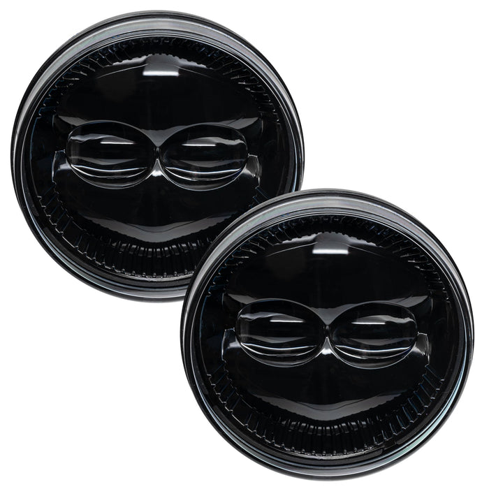 Front view of 2007-2014 GMC Sierra 1500/2500/3500 High Powered LED Fog (Pair)