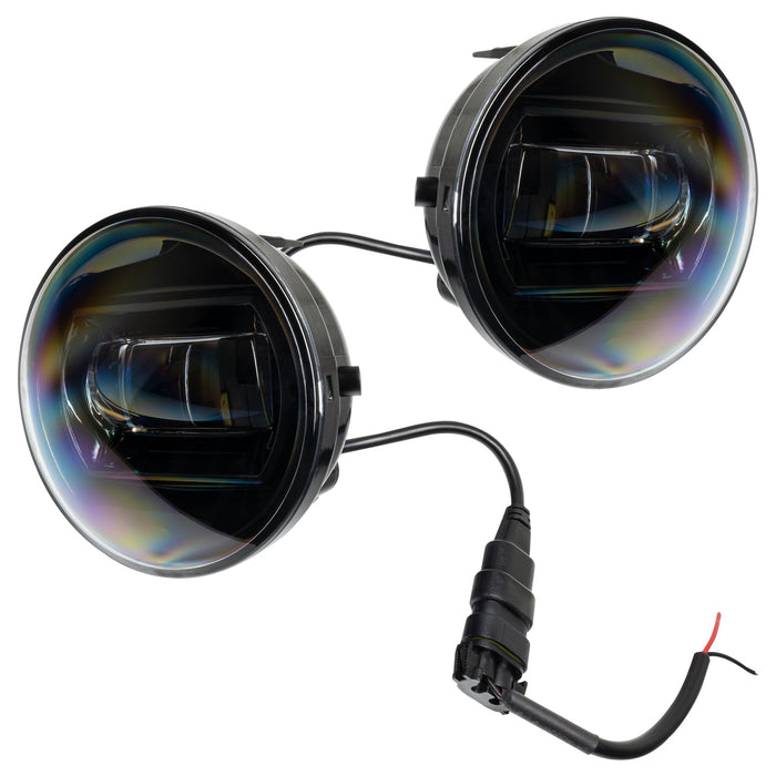Angled view of Toyota Tundra/Tacoma/Sequoia/Solara High Powered LED Fog (Pair)