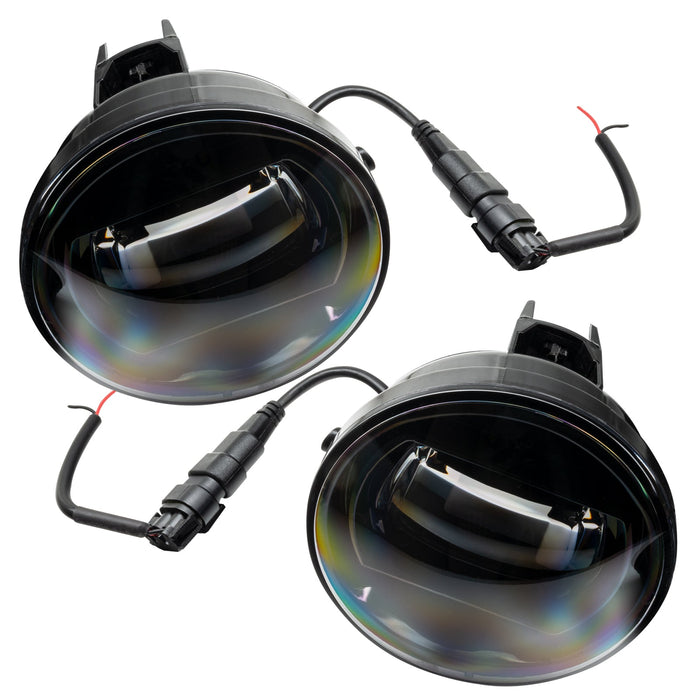 Angled view of Toyota Tundra/Tacoma/Sequoia/Solara High Powered LED Fog (Pair)
