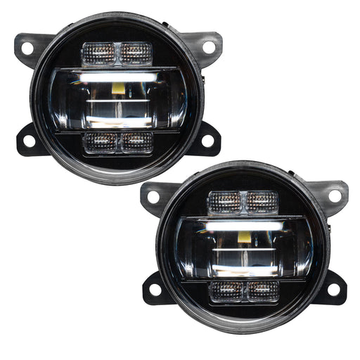 Front view of 4" High Performance LED Fog Light (Pair)