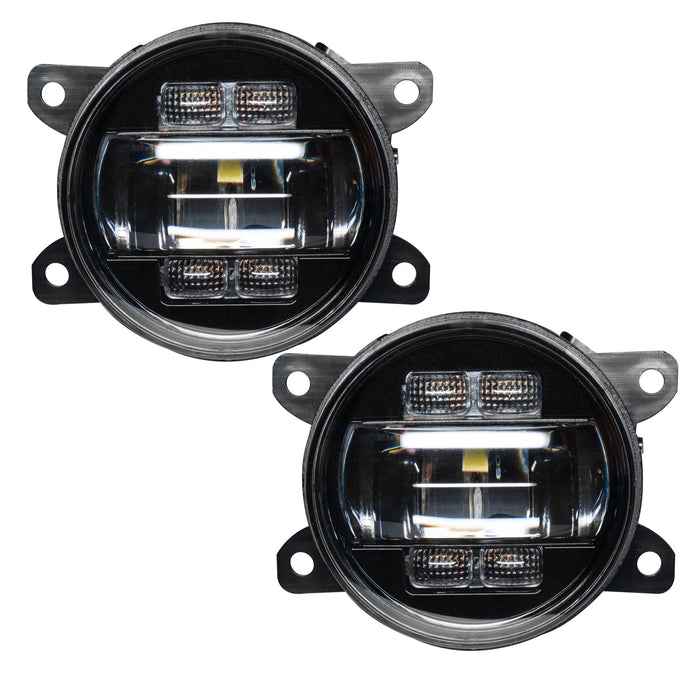 Front view of 4" High Performance LED Fog Light (Pair)