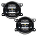 Front view of 4" High Performance LED Fog Light (Pair)