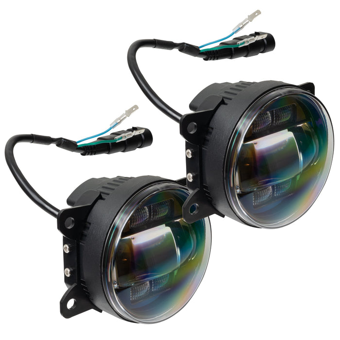 Side view of 4" High Performance LED Fog Light (Pair)