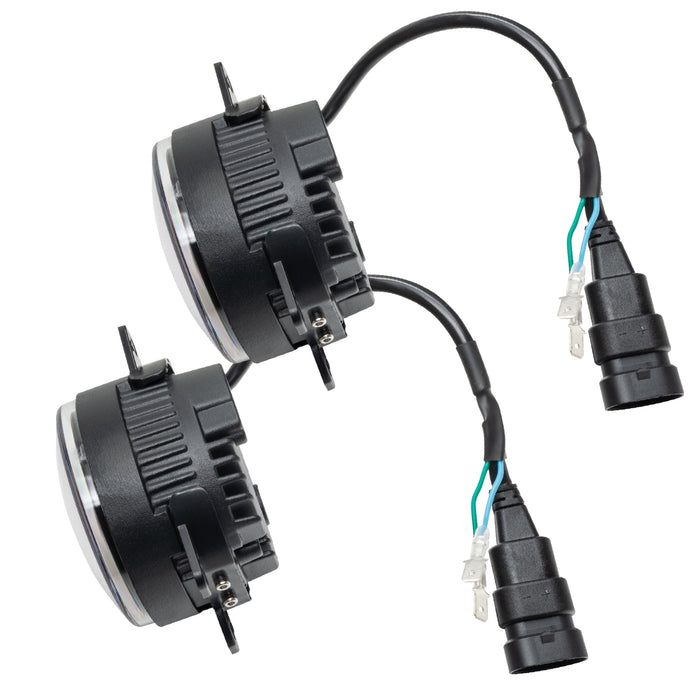 Side view of 4" High Performance LED Fog Light (Pair)