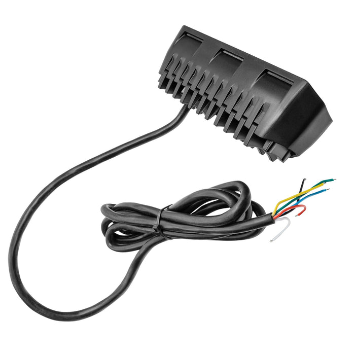 Top view of UTV Multifunction LED Chase Light/ Tail Light- Bar Clamp Mount