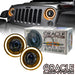 Oculus™ 7" Switchback Bi-LED Projector Headlights for Jeep Wrangler JK