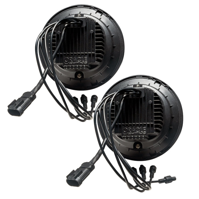 Rear view of 7" Oculus Headlights