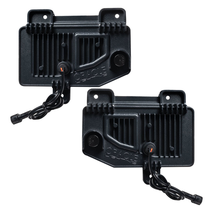 Rear view of Rear Bumper LED Reverse Lights for Jeep Gladiator JT