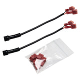 Wiring components for rear bumper LED reverse lights for Jeep Gladiator Jt