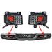 Rear bumper LED reverse lights for Jeep Gladiator JT installed on bumper