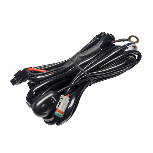 Switched LED Light Bar Wiring Harness - 2 Pin Deutsch