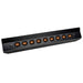 Skid plate with amber LED emitters