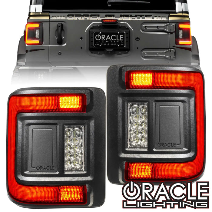 ORACLE Lighting Flush Mount LED Tail Lights for Jeep Wrangler JL
