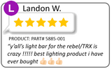 Product review for 2019-2024 RAM Rebel/TRX Front Bumper Flush LED Light Bar System