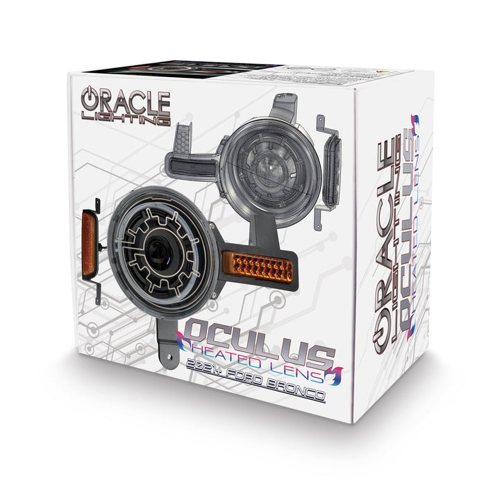 Oculus™ Bi-LED Projector Headlights for 2021+ Ford Bronco - Heated Lens