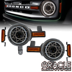 ORACLE Lighting Oculus™ Bi-LED Projector Headlights for 2021+ Ford Bronco - Heated Lens - PRE-ORDER