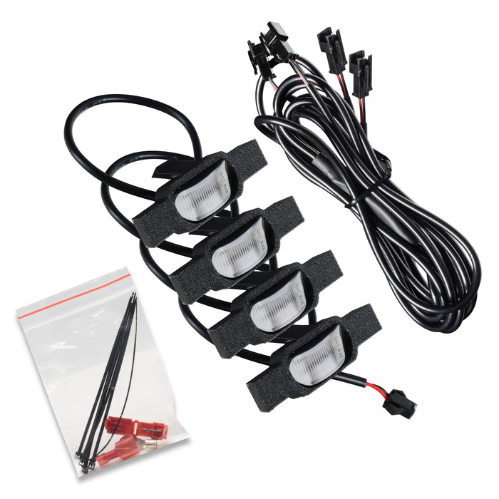 2024+ Jeep Wrangler JL/ Gladiator JT Pre-Runner Style LED Grill Light Kit - PRE-ORDER