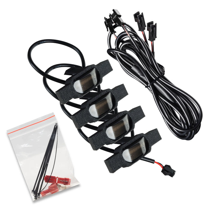 2024+ Jeep Wrangler JL/ Gladiator JT Pre-Runner Style LED Grill Light Kit - PRE-ORDER