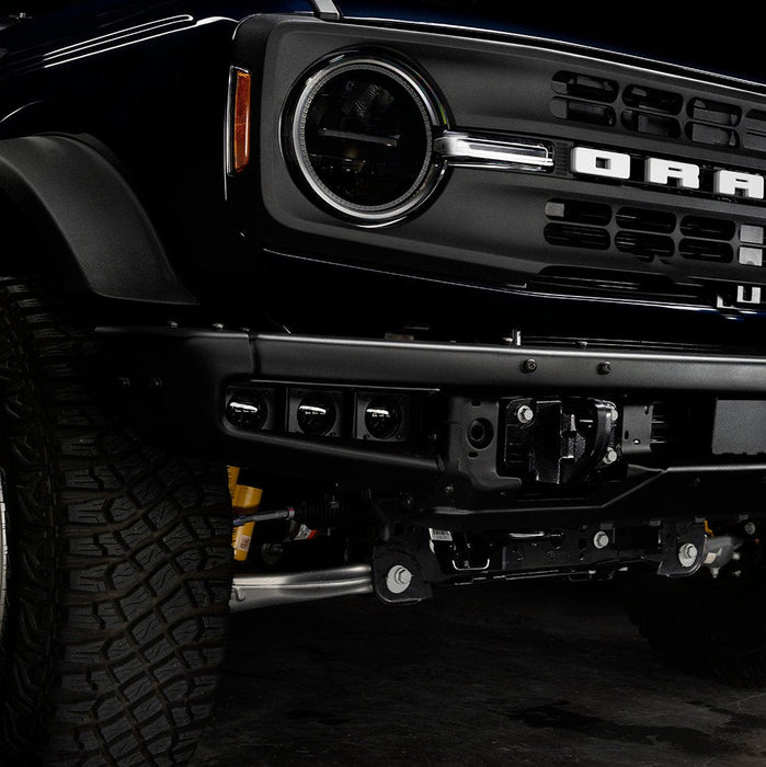 ORACLE Lighting 2021-2025 Ford Bronco Triple LED Fog Light Kit for Steel Bumper