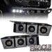 2021-2024 Ford Bronco Triple LED Fog Light Kit for Steel Bumper