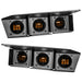 Front view of Ford Bronco Triple LED Fog Light Kit.