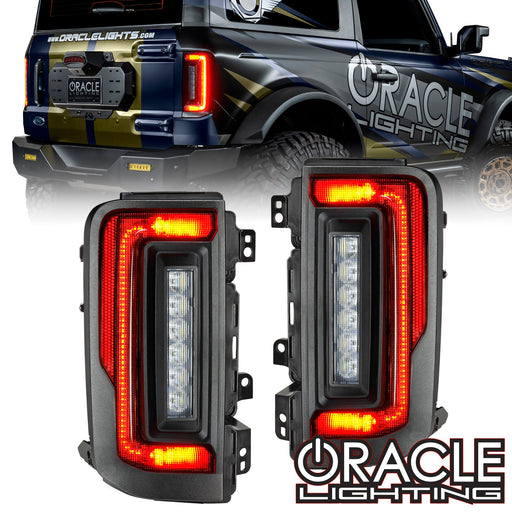 Flush Style (Lensless) LED Tail Lights for 2021-2024 Ford Bronco