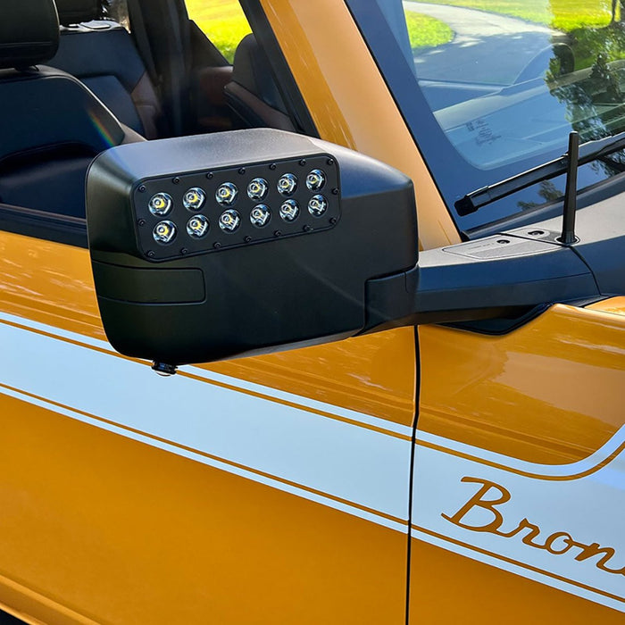 ORACLE Lighting 2021-2025 Ford Bronco LED Off-Road Side Mirror Ditch Lights