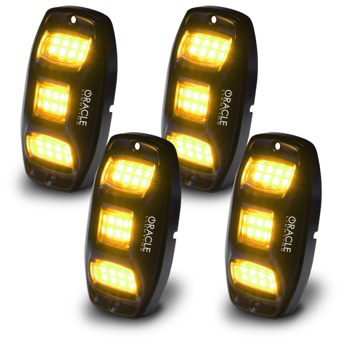 ORACLE Lighting ColorSHIFT RGB+W Underbody Wheel Well Rock Light Kit (4 PCS)