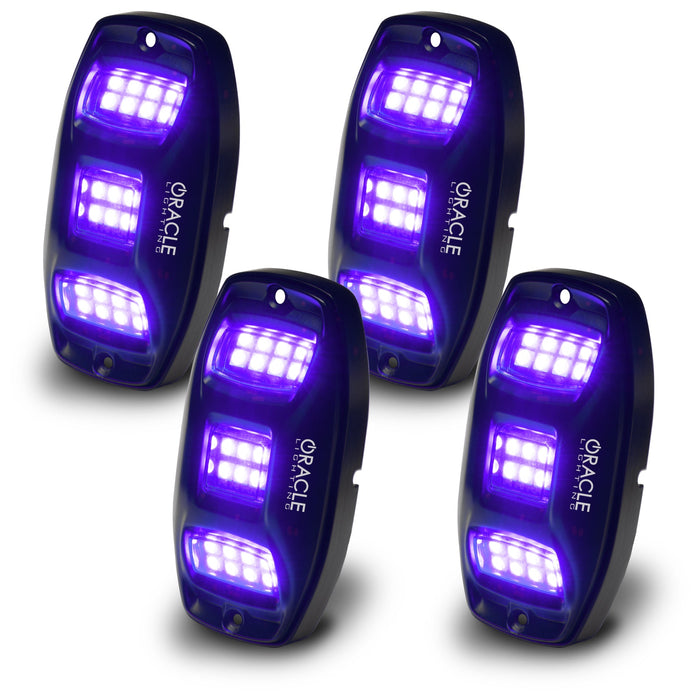ORACLE Lighting ColorSHIFT RGB+W Underbody Wheel Well Rock Light Kit (4 PCS)