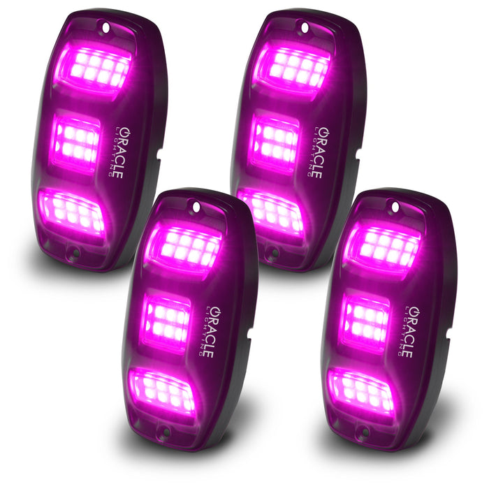 ORACLE Lighting ColorSHIFT RGB+W Underbody Wheel Well Rock Light Kit (4 PCS)