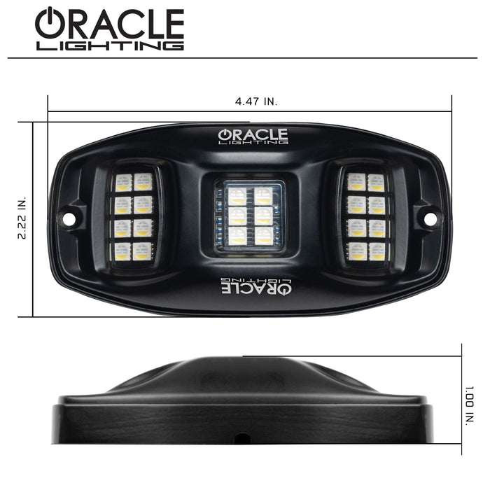 ORACLE Lighting ColorSHIFT RGB+W Underbody Wheel Well Rock Light Kit