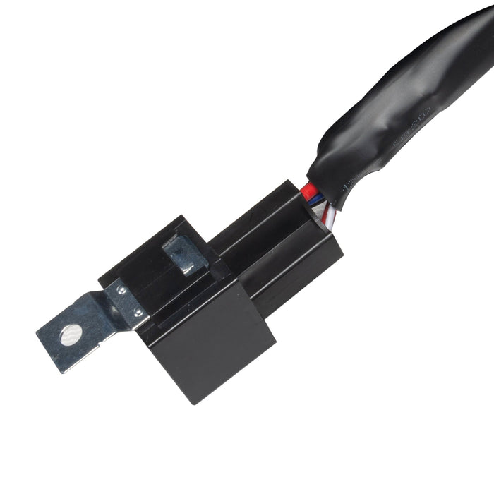 Close-up of wiring harness connector