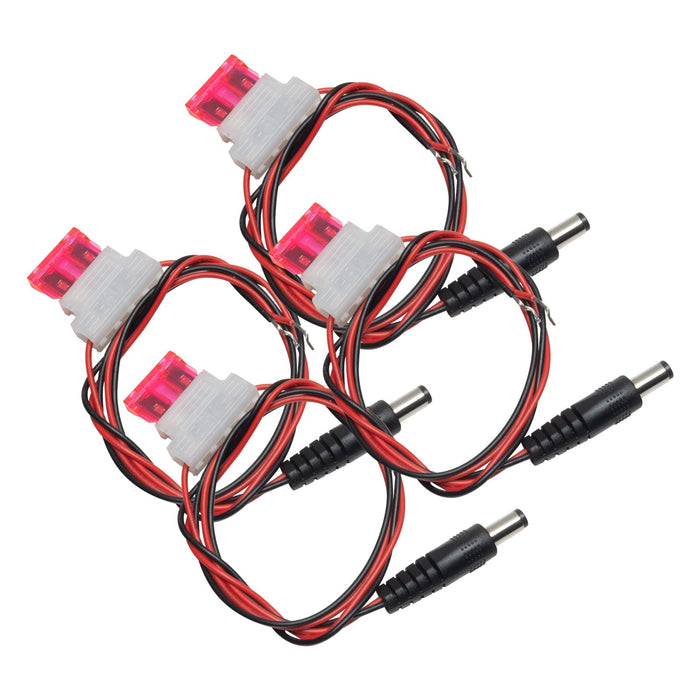 4 12V power cables.