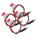 4 12V power cables.